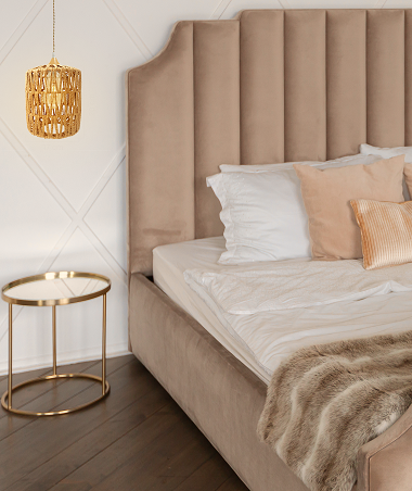 Lúminaria Pendente Rattan de Palha Nova Guine Detalhes